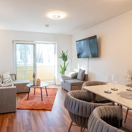 B - Parken, Stilvoll, Modern & Cozy Im Zentrum Von Apartment Passau