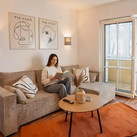 Apartment B - Parken, Stilvoll, Modern & Cozy Im Zentrum Von Passau